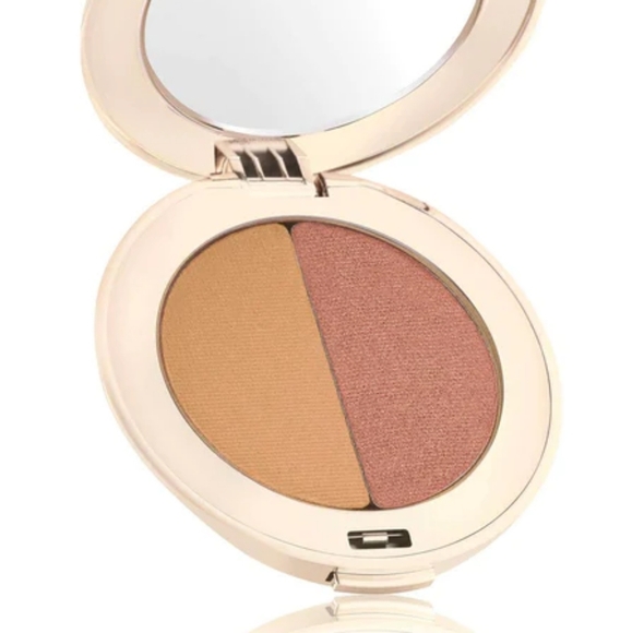 Jane Iredale PurePressed Eye Shadow Duo, Golden Peach - Picture 2 of 8